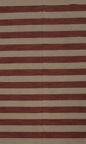 Bold and Chic Striped Gabbeh Area Rug 6x8 for Stylish Homes