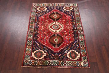 Geometric Shiraz Persian Area Rug 4x6