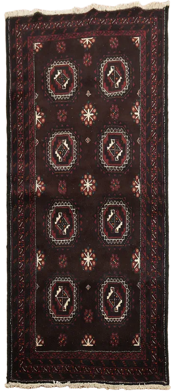 Balouch Afghan Oriental Area Rug 3x6