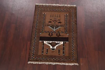 Balouch Afghan Oriental Area Rug 3x4