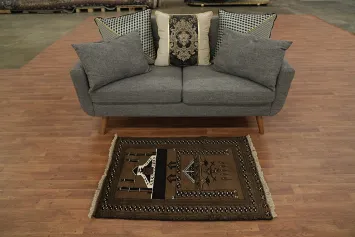 Balouch Afghan Oriental Area Rug 3x4