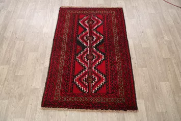 Geometric Balouch Afghan Oriental Area Rug 4x6