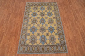 Geometric Modern Oriental Area Rug 5x8