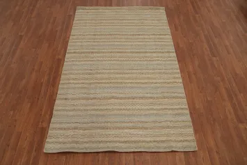 Striped Modern Moroccan Oriental Area Rug 5x8