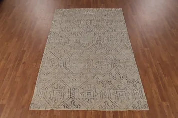 Geometric Modern Gabbeh Oriental Area Rug 5x8