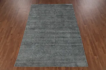 Geometric Modern Oriental Area Rug 5x8