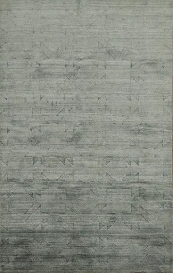 Geometric Modern Oriental Area Rug 5x8