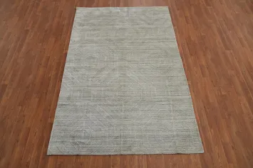 Geometric Modern Oriental Area Rug 5x8