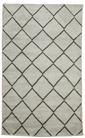 Trellis Moroccan Oriental Area Rug 3x5
