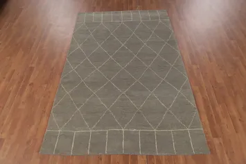 Geometric Moroccan Oriental Area Rug 5x8