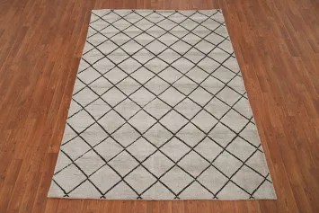 Trellis Moroccan Oriental Area Rug 5x7