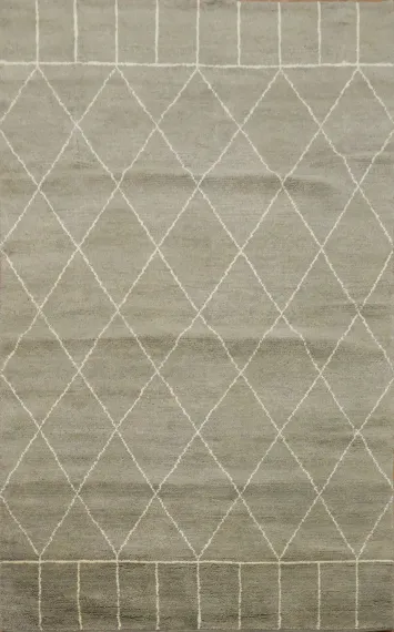 Geometric Moroccan Oriental Area Rug 5x8