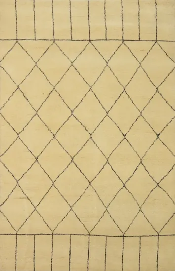 Geometric Moroccan Oriental Area Rug 5x8