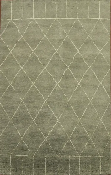 Geometric Moroccan Oriental Area Rug 5x8