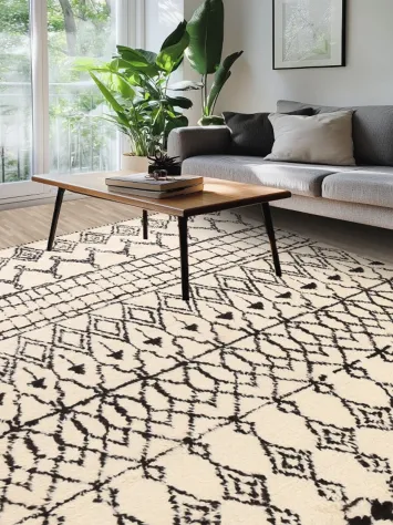 Geometric Moroccan Oriental Area Rug 8x11