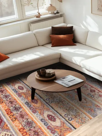 Tribal Moroccan Oriental Area Rug 7x10