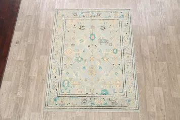 All-Over Oushak Oriental Area Rug 5x7