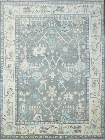 Authentic Oushak Turkish Oriental Area Rug 9x12