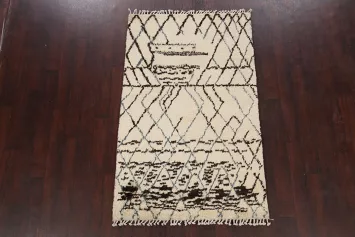 Trellis Moroccan Oriental Area Rug 4x6