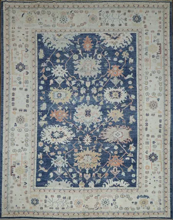Authentic Oushak Turkish Area Rug 9x12