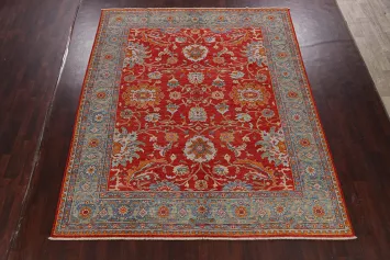 Floral Authentic Oushak Turkish Oriental Area Rug 8x10