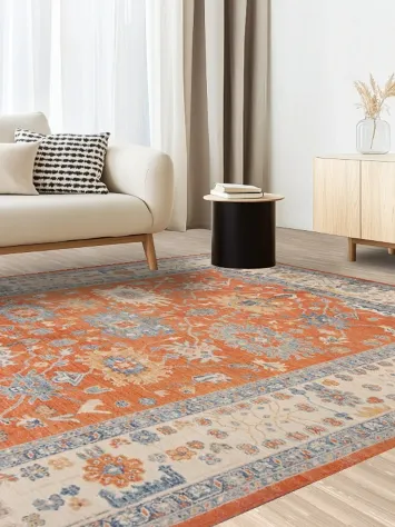 Floral Khotan Oriental Area Rug 9x10