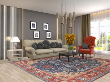 100% Vegetable Dye Khotan Oriental Area Rug 8x10