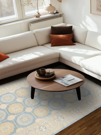 100% Vegetable Dye Khotan Oriental Area Rug 6x9