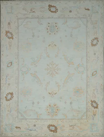 100% Vegetable Dye Khotan Oriental Area Rug 9x12