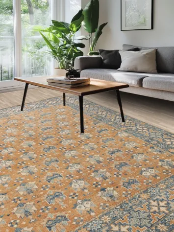 100% Vegetable Dye Khotan Oriental Area Rug 8x10