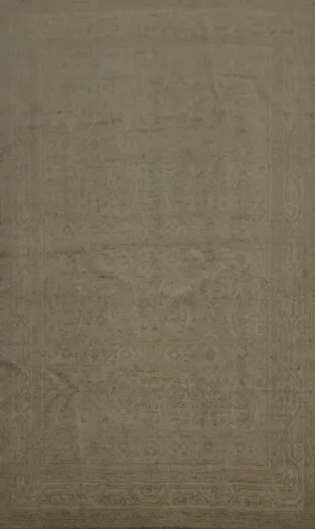 Khotan Vegetable Dye Area Rug 6x8 with Subtle Pattern Design