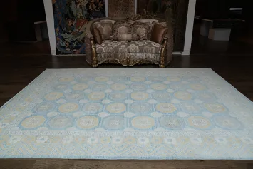 Premium Quality Vegetable Dye Khotan Oriental Area Rug 9x12