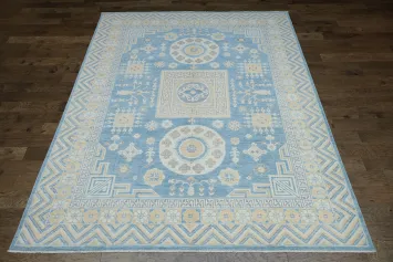 100% Vegetable Dye Khotan Oriental Area Rug 9x12