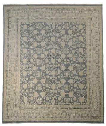 100% Vegetable Dye Khotan Oriental Area Rug 8x10