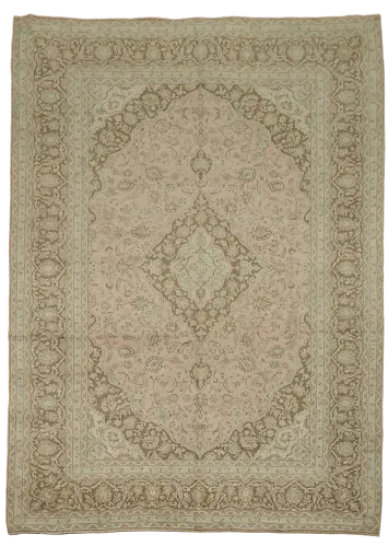 Floral Kashan Persian Area Rug 8x11