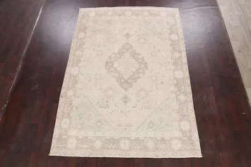 Geometric Tabriz Persian Area Rug 7x10