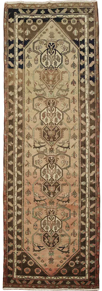 Tribal Malayer Persian Runner Rug 3x9