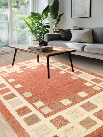 Geometric Gabbeh Kashkoli Oriental Area Rug 6x10