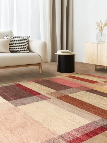 Modern Gabbeh Kashkoli Oriental Area Rug 6x10