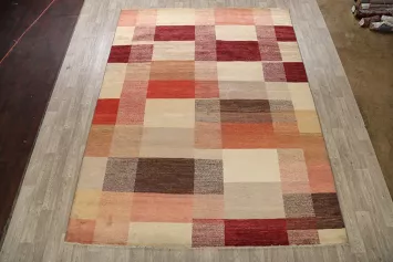 All-Over Gabbeh Kashkoli Oriental Area Rug 9x12