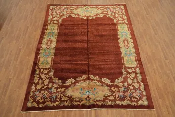 Transitional Art Deco Oriental Area Rug 10x13