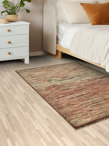 Modern Gabbeh Kashkoli Oriental Area Rug 3x5