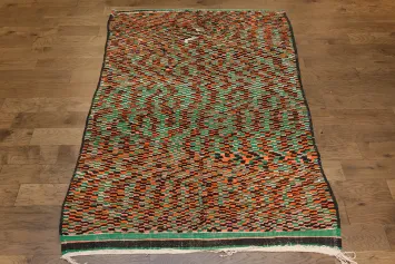 All-Over Geometric Moroccan Oriental Area Rug 6x9