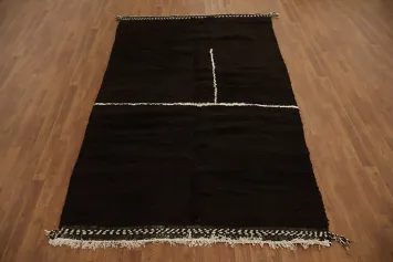 Modern Moroccan Oriental Area Rug 5x9