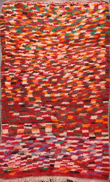 All-Over Moroccan Oriental Area Rug 5x6