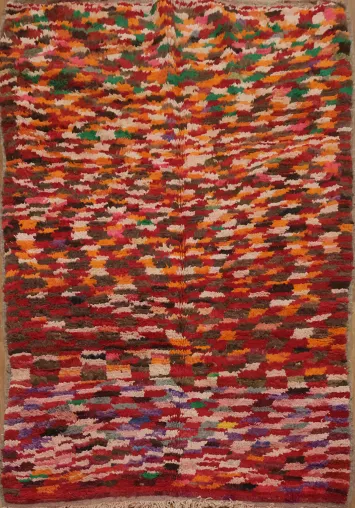 All-Over Moroccan Oriental Area Rug 5x6