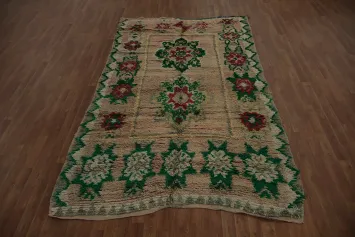 Tribal Moroccan Oriental Area Rug 6x10