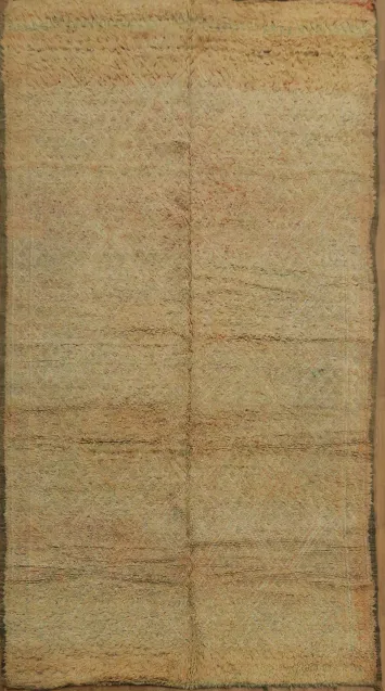 Tribal Moroccan Oriental Area Rug 6x11