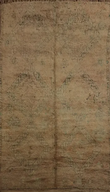 Classic Moroccan Area Rug 6x10 Bringing Warmth to Interiors