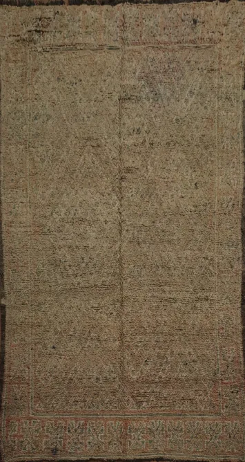 Tribal Moroccan Oriental Area Rug 6x10